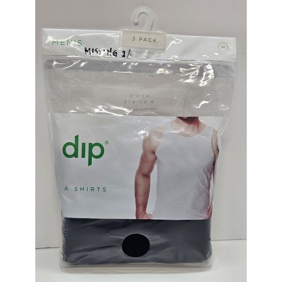 2 Pack Mens/ M Premium Cotton Tank Top A-Shirt Black Undershirt Tagless Gym Tank - Picture 3 of 7